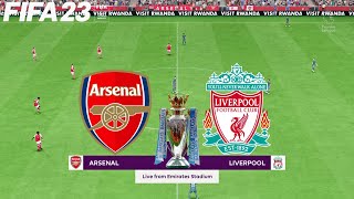 FIFA 23 | Arsenal vs Liverpool - Premier League Season - PS5 Full Gameplay