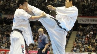 【新極真会】第44回全日本空手道選手権大会　男子4回戦6 SHINKYOKUSHINKAI KARATE