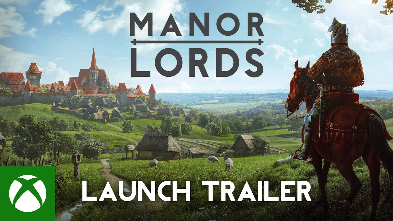 Manor Lords Launch Trailer Youtube