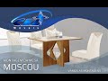 Como montar a Mesa Moscou - Cel Móveis