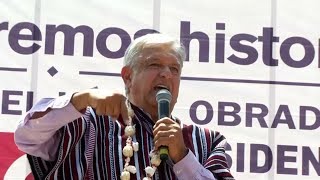 Mexico’s Leftist President-elect AMLO Promises Sweeping Changes on Corruption, Poverty, Drug War