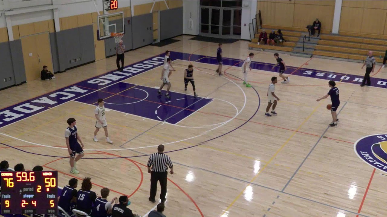 Cushing Academy Vs Winchendon School Boys' Varsity Basketball - YouTube