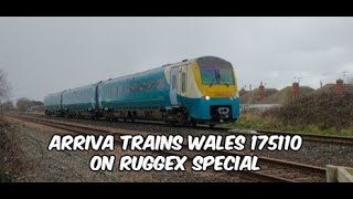 Prestatyn 17.3.2018 - Arriva Trains Wales 175110 on ruggex special - Class 175