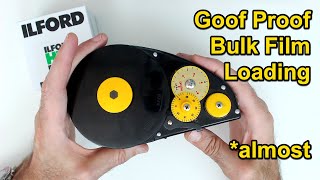 Goof-proof bulk film loading with the Alden 74 Bulk Film Loader