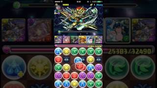 [パズドラ] スタージャスティス降臨！ 超地獄級 シェリアス＝ルーツPT