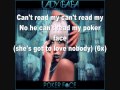 Lady Gaga Poker Face Lyrics (HD in Fullscreen)