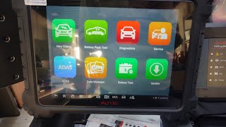 English- how to Add EV diagnostic kit for electrical cars to Autel Ultra steps to link Autel ev box