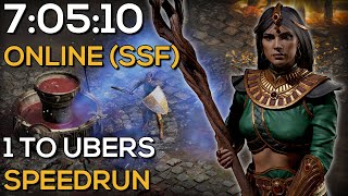 1-UBERS SORC ONLINE SPEEDRUN (SSF) 7:05:10 | 7:22:44 | DIABLO 2 RESURRECTED | D2R SEASON 7 INCOMING