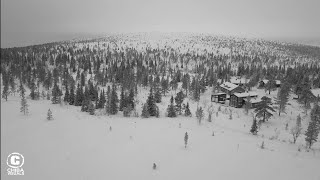 4K DRONE - SWEDEN [Winter Forest]