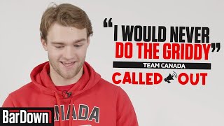 CANADA'S WORLD JUNIORS TEAM CALL OUT TEAMMATES FOR FUN