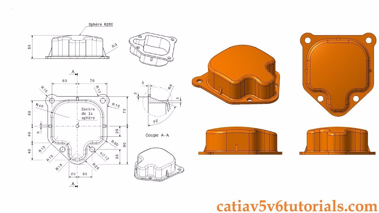 PTC Creo | Surface Exercise - YouTube