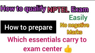 How to prepare for NPTEL exam #nptel #nptel2023 #swayam #nptelexam #assignment