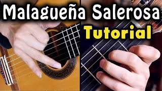 Malagueña Salerosa - Tutorial en Guitarra Acústica