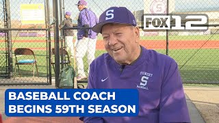 Sunset High coach begins 59th baseball season, first without wife of 60 years