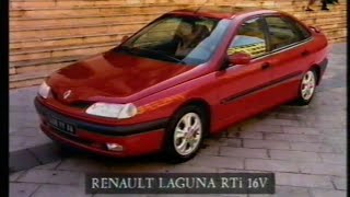 Renault Laguna (Mk1) RTi 16 Valve car advert - Broadcast 8th May 1996 (UK)