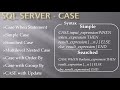 SQL Case Statement - Basic to advance