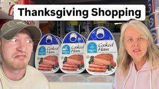 Hectic Thanksgiving Dinner Shopping Vlog!