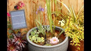 Liberty 200: How to create your own solar Pot Water Feature