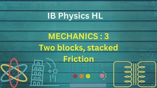 IB Physics HL: Two Blocks in Motion, Stacked