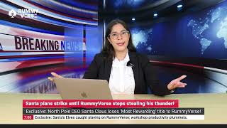 BREAKING NEWS: SANTA ON STRIKE! | #RummyVerse #SantaOnStrike #Christmas