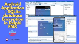 Android application - Delphi FMX - Firemonkey - Sqlite database encryption