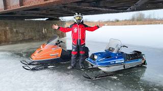 The Only Affordable Way to Snowmobile!