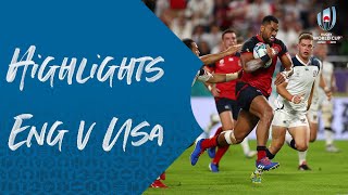 HIGHLIGHTS: England 45-7 USA - Rugby World Cup 2019