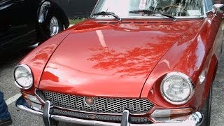 1972 Fiat Spider Sport 124 Convertible Red OT083113