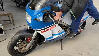 SUZUKI  RG500ガンマ（HM31A）納車