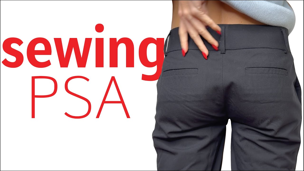 Sewing Psa Youtube