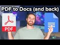 Convert PDFs to Google Docs and Back (Images and Formatting Included)