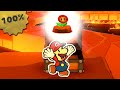 Fire Vellumental Cave 100% Collectibles Guide - Paper Mario: The Origami King