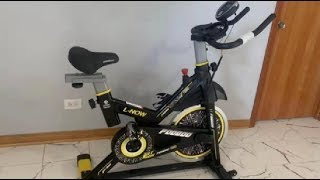pooboo Indoor Cycling Bike, Belt Drive Indoor Exercise Bike Review, Great bike for the price