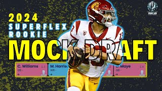 How the First 2 Rounds of SUPERFLEX Rookie Drafts Should Look | 2024 Dynasty Fantasy Football