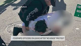 4 Memphis officers relieved of duty with pay after No Kings protest
