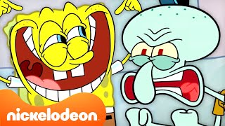 60 دقيقة من سكيدوارد وهو غاضب جداً 😤😡 | سبونج بوب | Nickelodeon Arabia