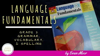 EVAN-MOOR LANGUAGE FUNDAMENTALS GRADE 2 WORKBOOK || Second Grade Homeschool Language Arts Curriculum