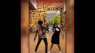 Trending🔥 Sivaangi & Brother Cute Dance Video in Dubai Streets | Cooku With Comali |Vijaytv| #Shorts
