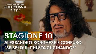 Alessandro Borghese è confuso: Domenico è sia in sala sia in cucina | Ale 4 Ristoranti