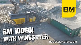 RM 100GO! | High final aggregate quality with windsifter