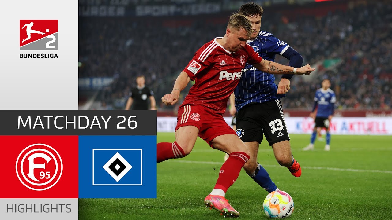 HSV Only With A Draw | Fortuna Düsseldorf - Hamburger SV 2-2 | MD 26 ...