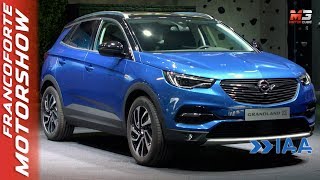 NEW OPEL 2018 - SALONE DI FRANCOFORTE - FRANKFURT MOTOR SHOW 2017