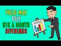 Yield Max TSLY $1,000 A Month Dividends | How Much?