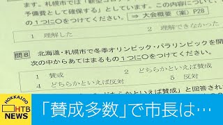 札幌五輪招致　いずれの調査方法でも「賛成」過半数…秋元札幌市長「多くの方に理解をしていただく努力を」