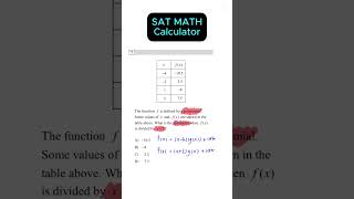 SAT MATH calculator ข้อ7 #satmath   #เข้าภาคอินเตอร์ #ต่อต่างประเทศ