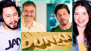 DUNKI Title Announcement - Reaction! | Shah Rukh Khan | Taapsee Pannu | Rajkumar Hirani
