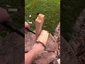 bushcraft hammer 🔨 kleine version 🙂‍↕️ bushcraft asmr outdoor