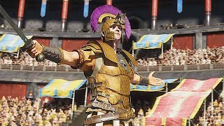 Damocles VS Commodus - Gladiator Colosseum Fight Scene - Ryse Son of Rome