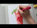 어 예쁘다 파스넷 색연필로 그리는 모히토 i drawing a mojito with crayons for children