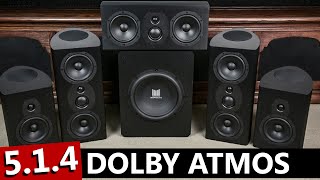 5.1.4 Dolby Atmos Speakers for Under $3000 | Monoprice Monolith THX system